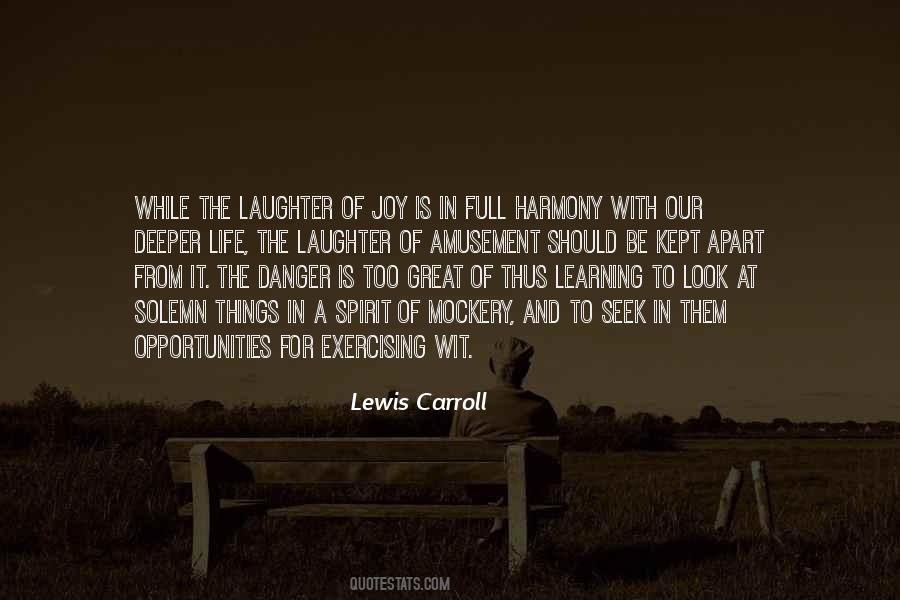 Life Amusement Quotes #1209910