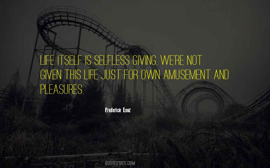Life Amusement Quotes #1596785