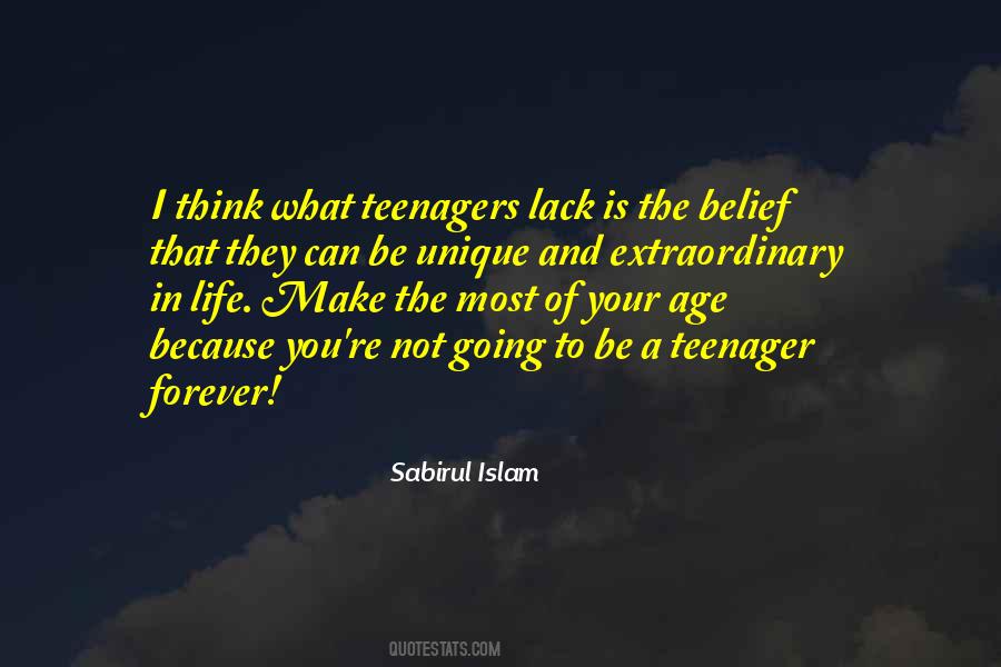 Life As A Teenager Quotes #643148