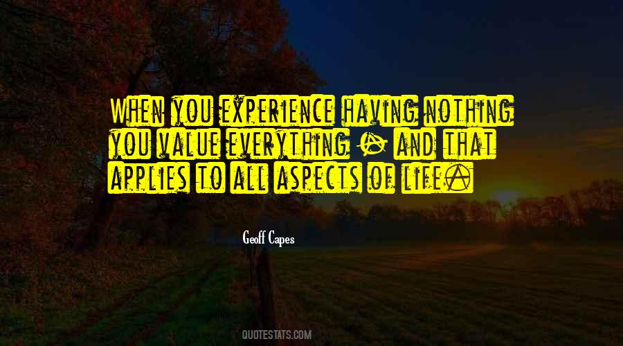 Life Aspect Quotes #392353