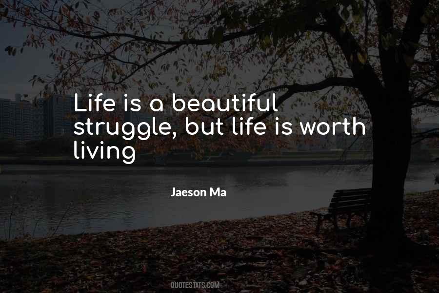 Life Beautiful Struggle Quotes #802552