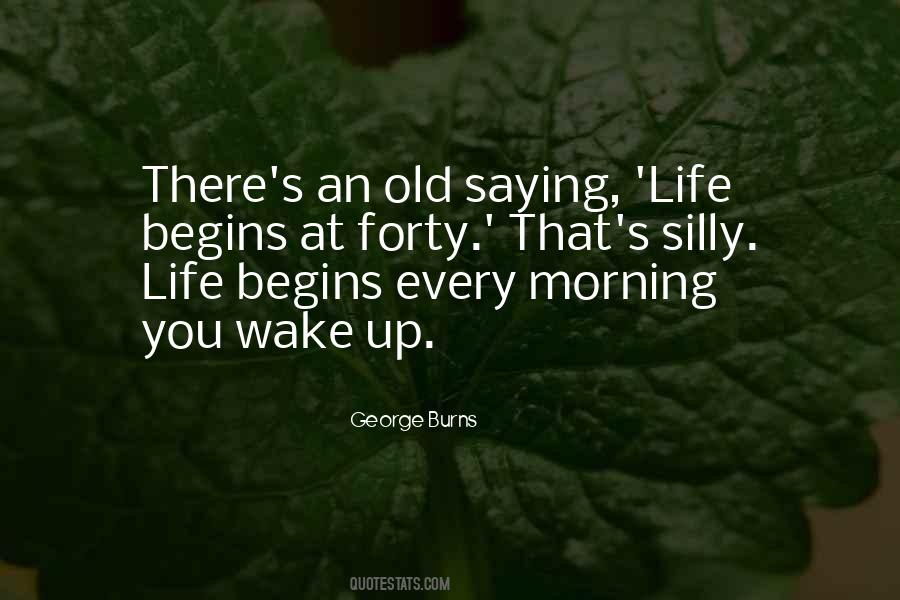 Life Begins Forty Quotes #905814