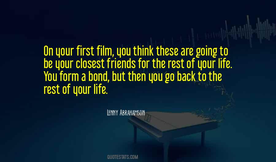 Life Bond Quotes #957636