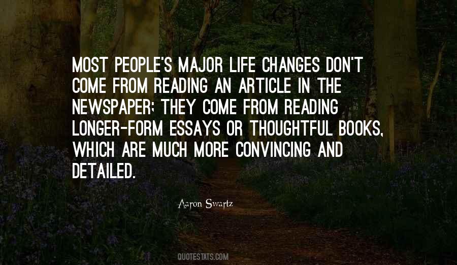 Life Changing Books Quotes #1004722