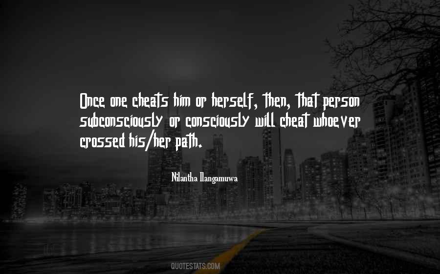 Life Cheats Quotes #576381