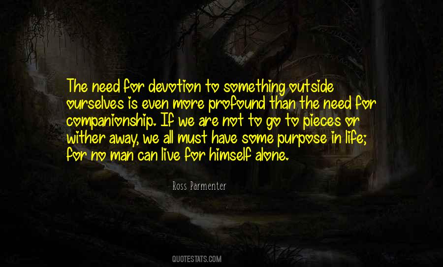 Life Companionship Quotes #930211