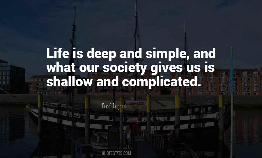 Life Complicated Quotes #280105