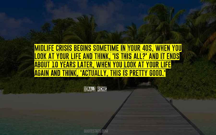 Life Crisis Quotes #612910