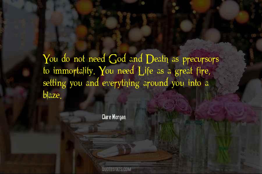 Life Death God Quotes #427898