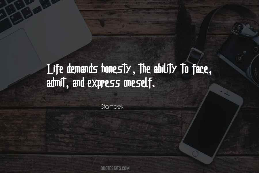 Life Demands Quotes #910117