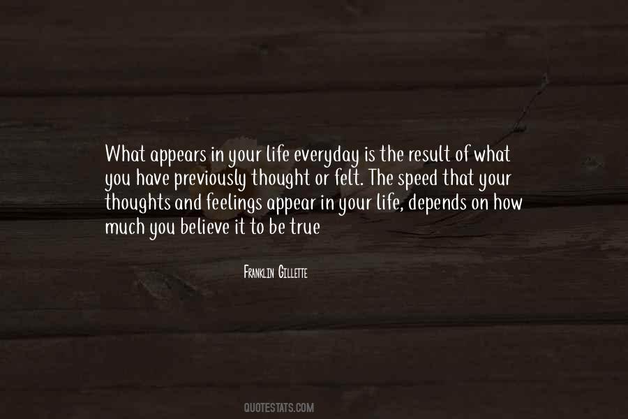 Life Depends Quotes #1004157