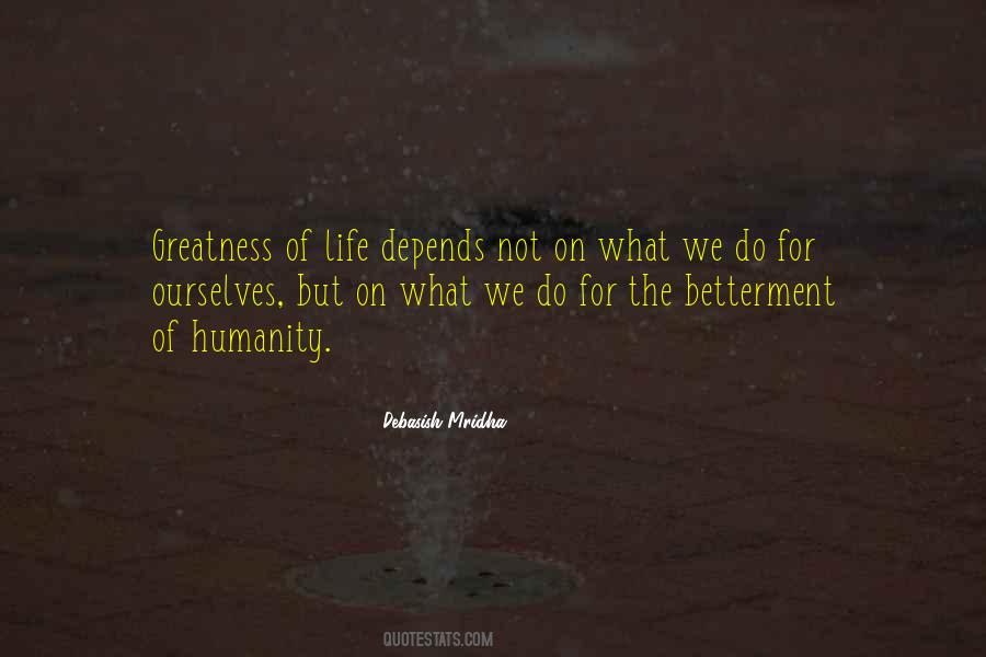 Life Depends Quotes #253124