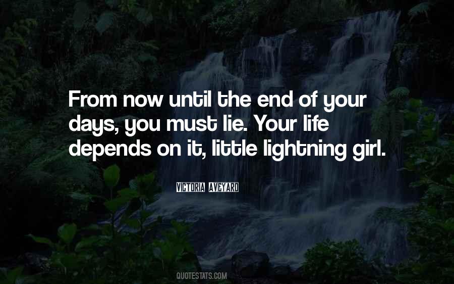 Life Depends Quotes #411029