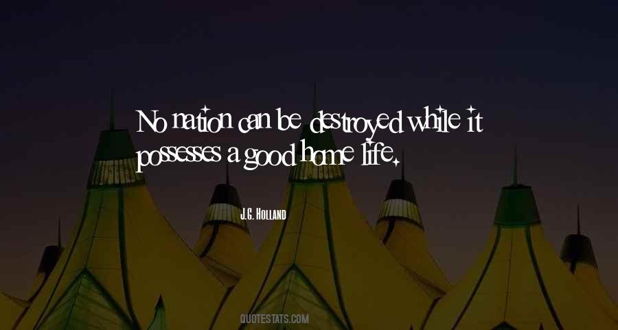 Life Destroyed Quotes #210370