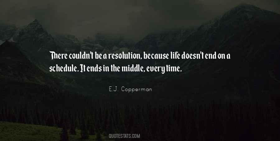Life Doesn't End Quotes #1023737