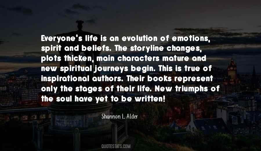 Life Evolution Quotes #208984