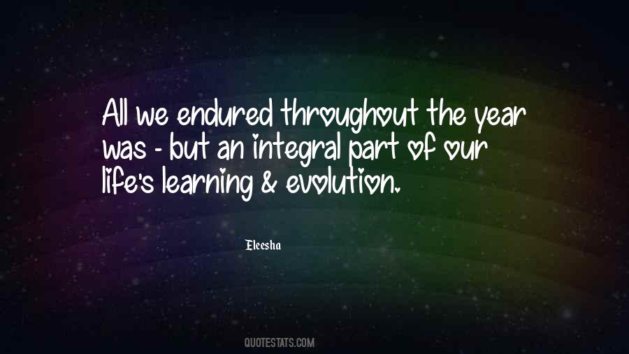 Life Evolution Quotes #247708
