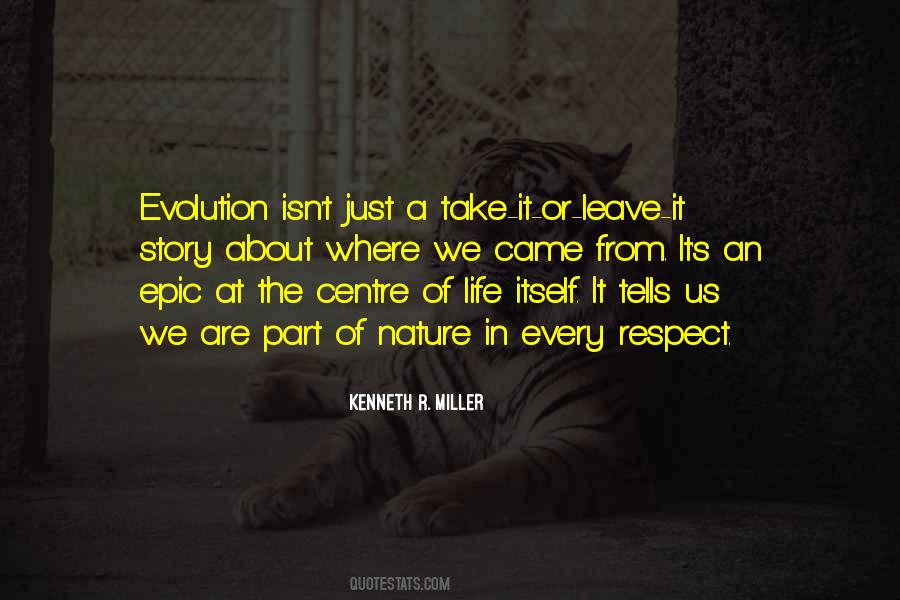 Life Evolution Quotes #436417