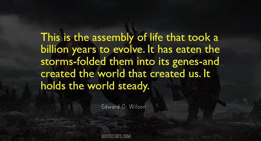 Life Evolve Quotes #1826966