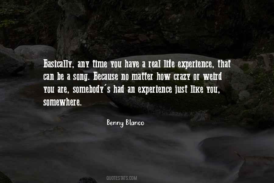 Life Experience Quotes #1688299