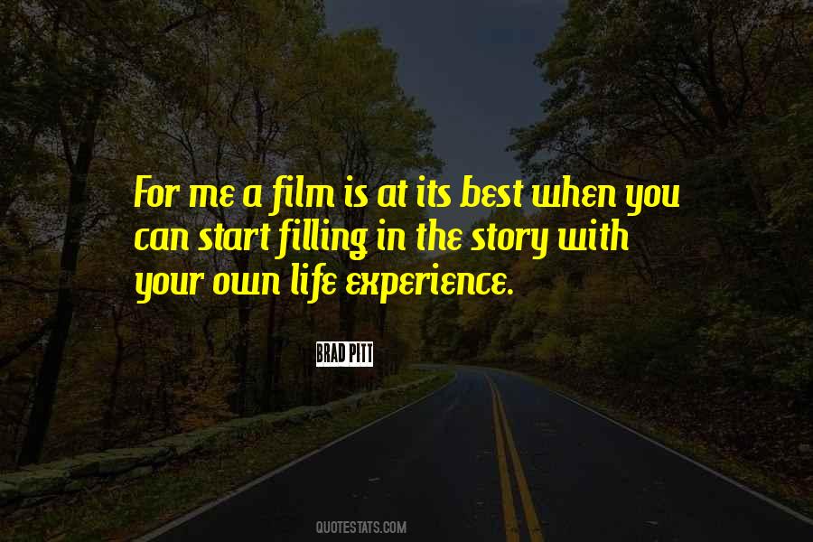 Life Experience Quotes #1748520