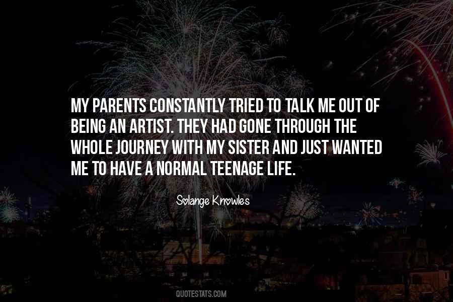 Quotes About Teenage Parents #389296