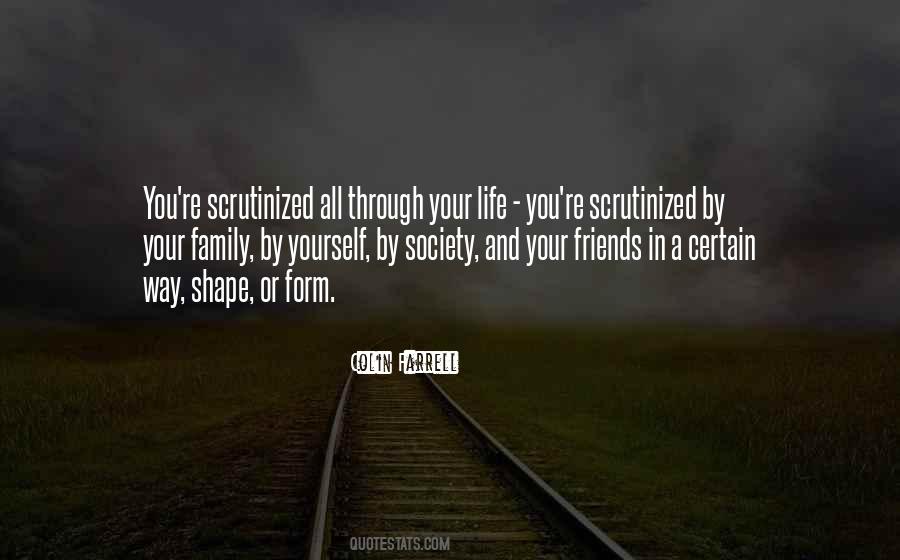 Life Family Friends Quotes #427707
