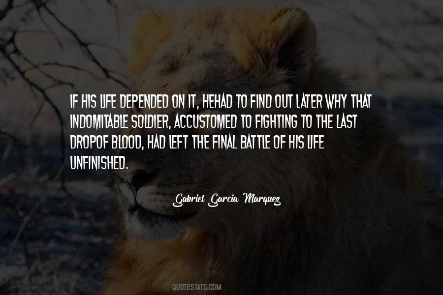 Life Fighting Quotes #253634