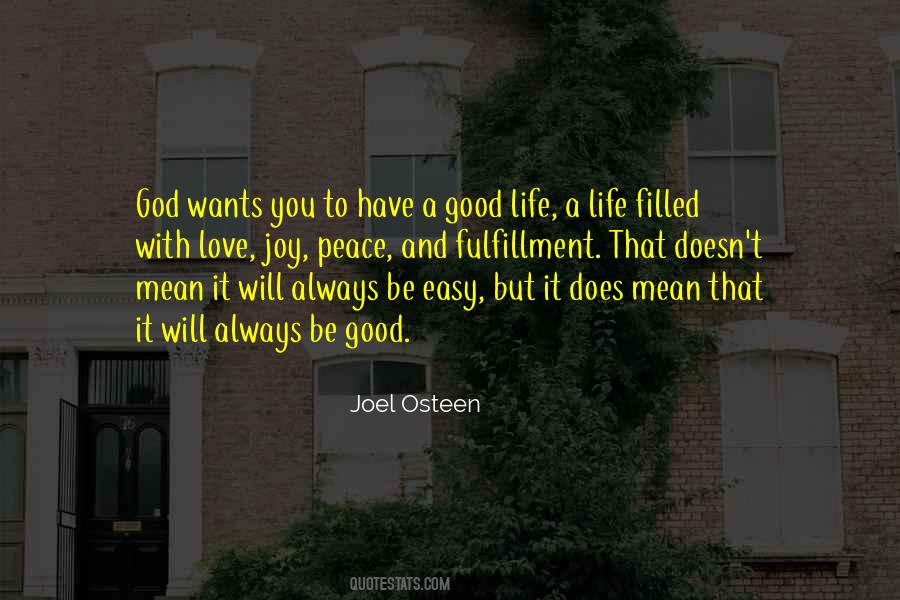 Life Filled With Love Quotes #1819001