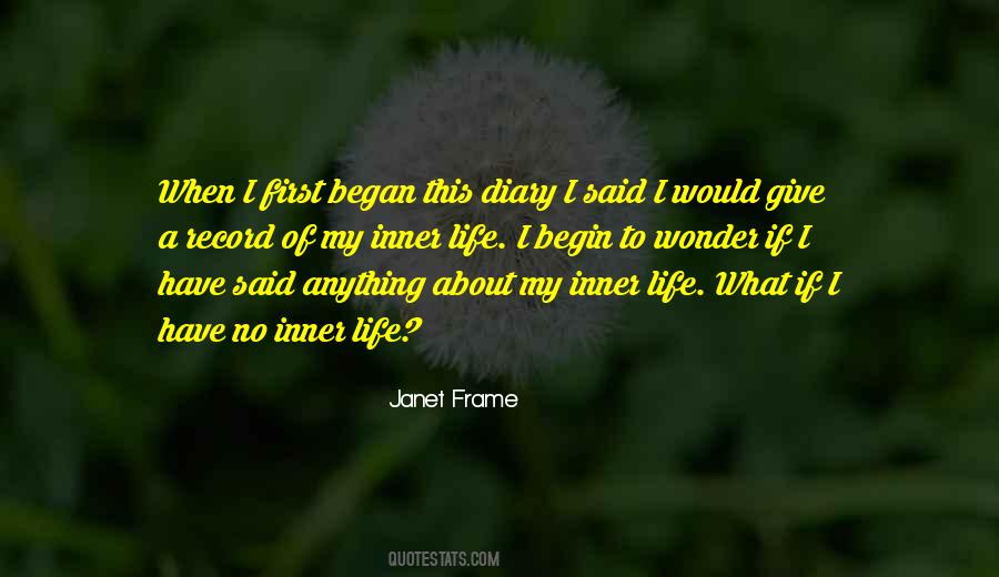 Life Frame Quotes #1738842