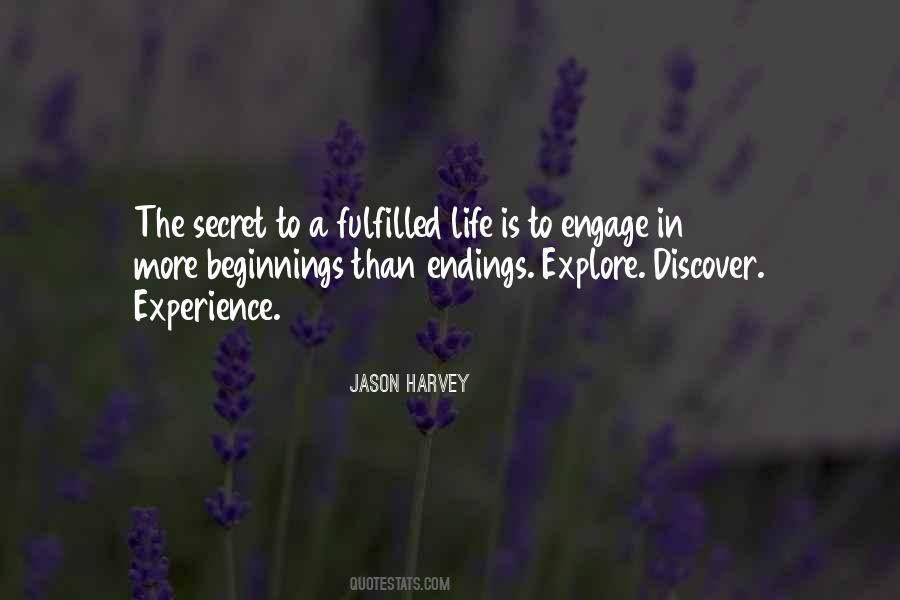 Life Fulfilled Quotes #549246