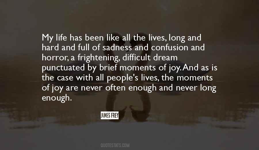 Life Full Joy Quotes #286219