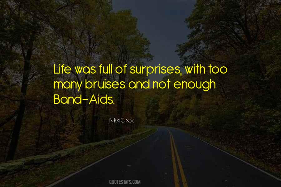 Life Full Surprises Quotes #66299