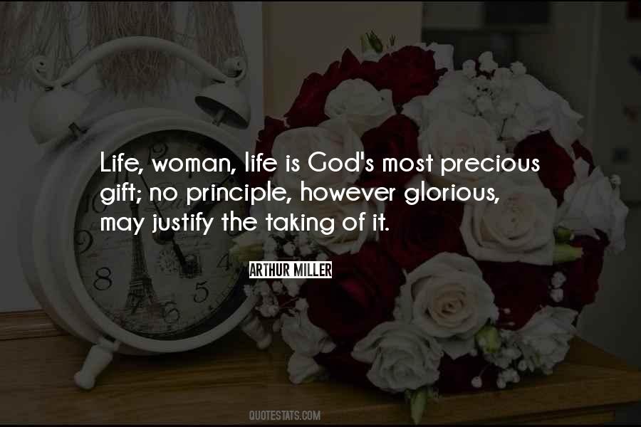 Life God's Gift Quotes #1462771