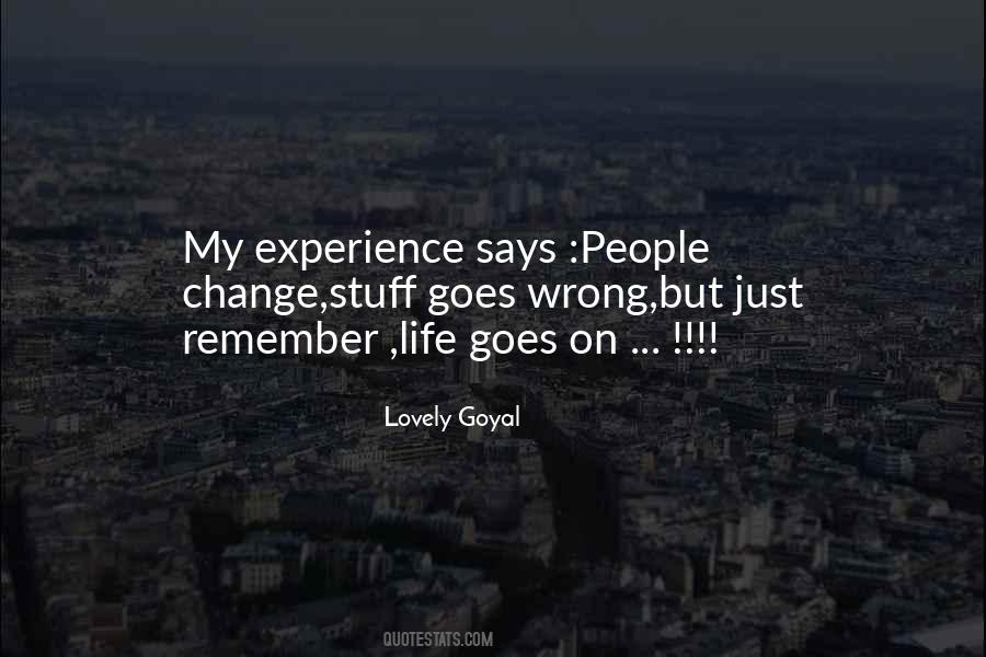 Life Goes Wrong Quotes #928270