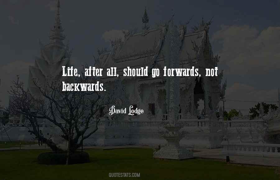 Life Going Backwards Quotes #653583