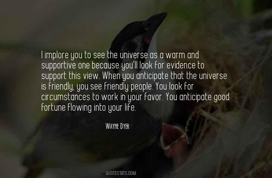 Life Good Fortune Quotes #1550679