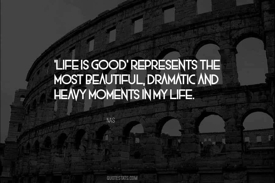 Life Good Moments Quotes #823137