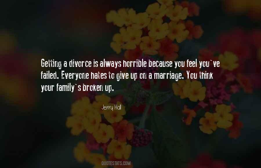 Quotes About Divorce Family #1561050