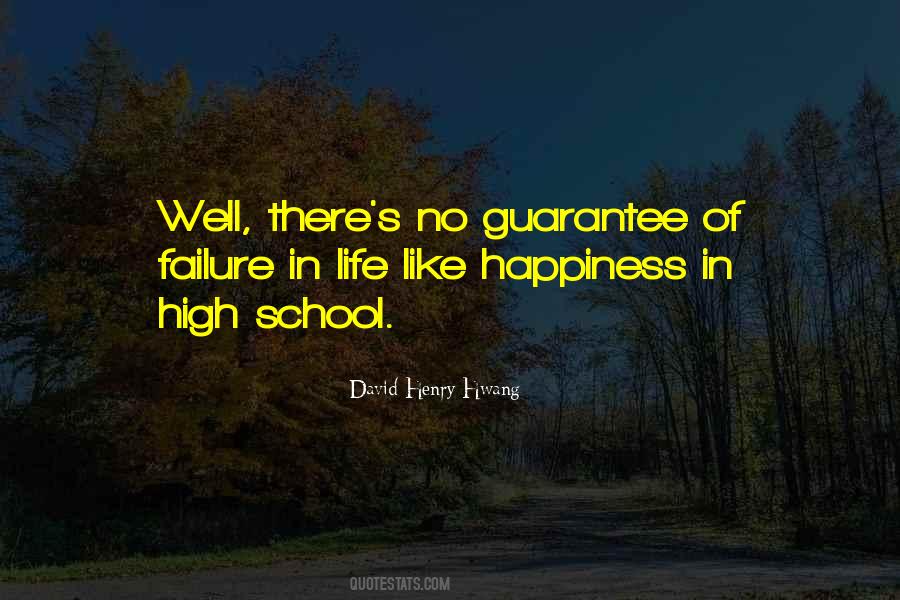 Life Has No Guarantee Quotes #283470