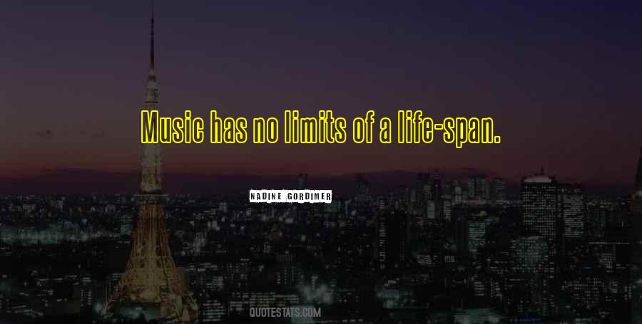 Life Has No Limits Quotes #375491