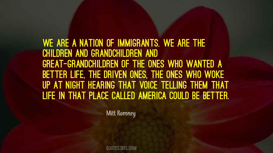 Life Immigrants Quotes #890299