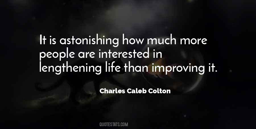 Life Improving Quotes #403102