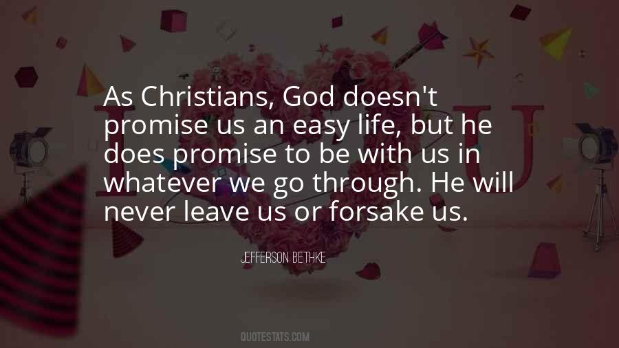 Life In God Quotes #37156