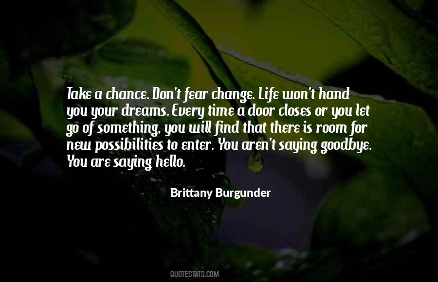 Life In Your Hand Quotes #1383097