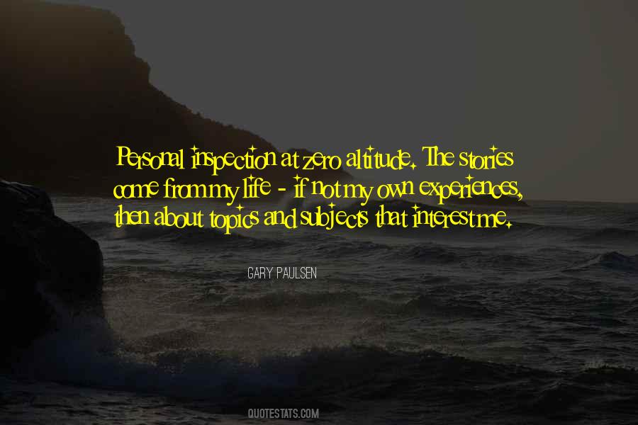 Life Inspection Quotes #762270