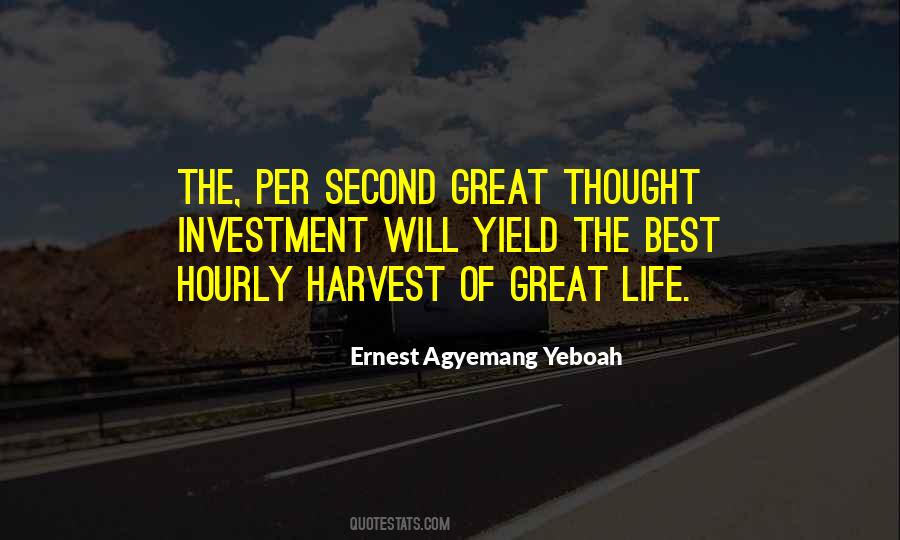 Life Investment Quotes #1646666
