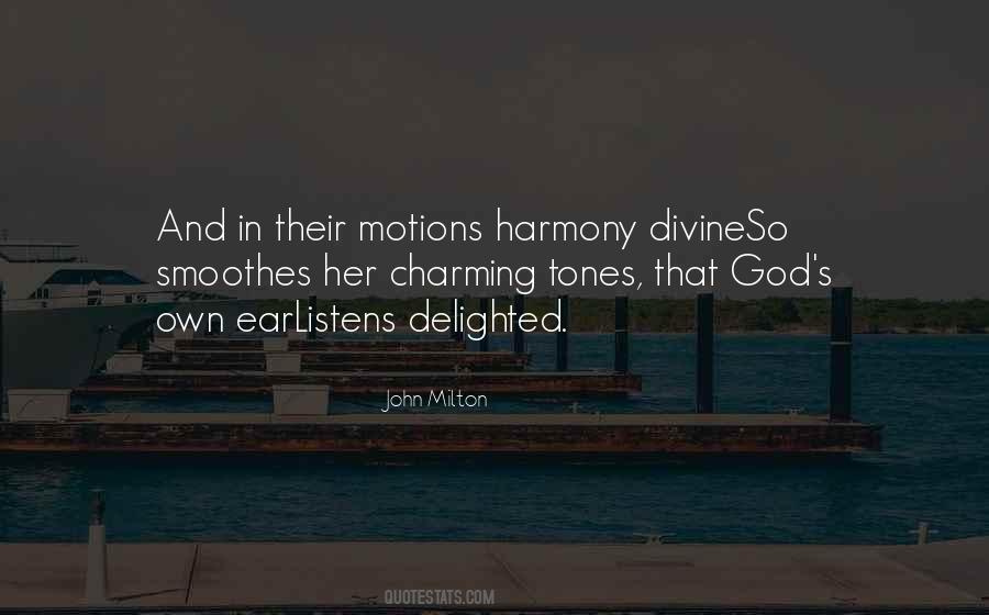 Quotes About Divine Music #1302982