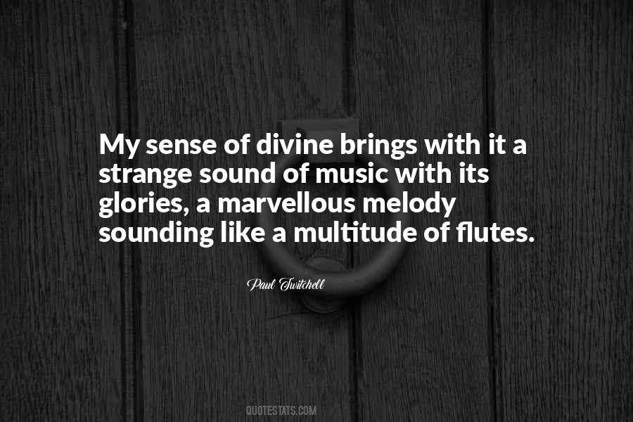 Quotes About Divine Music #192850