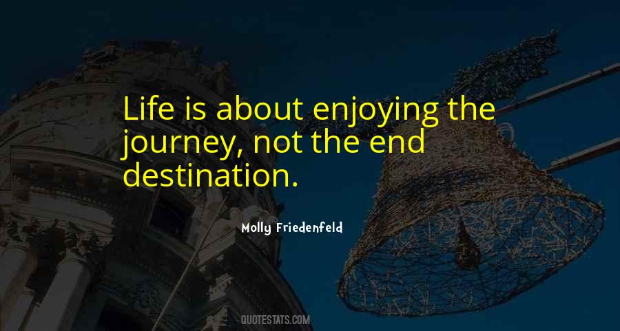 Life Is About The Journey Quotes #1673129